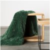 Jemná chlpatá deka s vysokým vlasom - Tifany, zelená 150 x 200 cm, ZA-438733