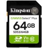 64 GB .SDXC karta Kingston Canvas Select Plus SD U1, V10 (r100MB/s) SDS3/64GB