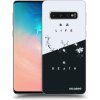 Picasee silikónový čierny obal pre Samsung Galaxy S10 G973 - Živý - Mŕtvy