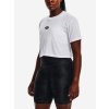 Under Armour UA BRANDED LOGO CROP SS-WHT