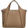 Hnedá elegantná kabelka na notebook 