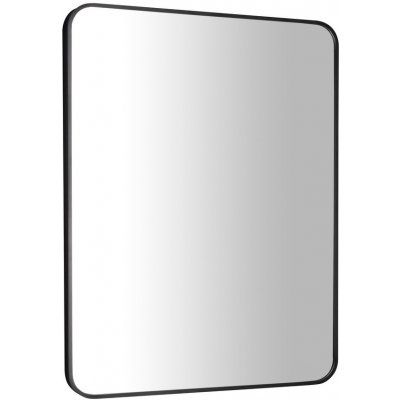 SAPHO - CONA zrkadlo v ráme, 60x80cm, čierna NC260