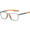Okuliare proti modrému svetlu FO 37903 Sivá/Oranžová