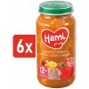 HAMI mäsovo-zeleninový príkrm Makaróny s duseným bravčovým, paradajkami a paprikou 6x250g