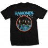 Ramones - Circle Photo (Black) (T-Shirt) Medium