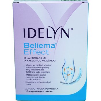 Idelyn Beliema Effect tablety vaginálne 1 x 10 ks od 10,45 € - Heureka.sk