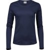 TeeJays Tričko Interlock TJ 590, dlouhý rukáv, dámské COT18059000313-navy 3XL Navy