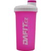 Dafit Šejker 700 ml ružovo biela, biele logo
