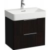 Laufen Spodná skrinka pod umývadlo 63,5 cm, tmavohnedý jilm H4023121102631