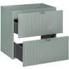 ArtCom Skrinka pod umývadlo LINE Reed Green 82-60-2S | 60 cm