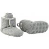 LODGER Capačky Slipper Folklore Fleece - drizzle Veľkosť: 6-12 mesiacov