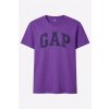 Gap tričko s logom Everyday Soft fialové