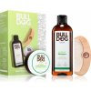 Bulldog Original Bulldog Original Shampoo energizujúci šampón 300 ml + Bulldog Styling Pomade pomáda na vlasy 75 g + Bulldog Original Beard Comb drevený hrebeň na fúzy 1 ks
