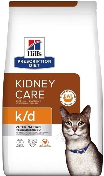 Hill\'s PD Feline k/d s kurčaťom 3 kg