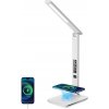 Immax | Immax 08966L- LED Stmievateľná lampa s bezdr. nabíjaním KINGFISHER 8,5W/230V biela | IM0296