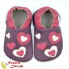 Capiki kožené capačky Srdiečka, Veľkosť capačiek 12-18 mes. (14,5 cm)+Capiki Detské kožené capačky Capiki Srdiečka, Veľkosť capačiek 12-18 mes. (14,5 cm)