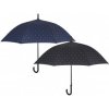 Perletti 26398 Geometrico deštník holový pánský automatický černý