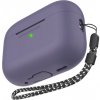 AhaStyle silikónový obal s pútkom pre AirPods Pro 2 - fialový - možnosť vrátiť tovar ZADARMO do 30tich dní