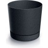 Kvetináč plast sivý Prosperplast 19,6 cm x 19,9 x 19,6 cm