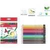 Dětské pastelky s gumou MP 18 ks