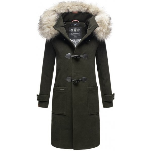 Navahoo Oksana dámsky zimný kabát s kapucňou tmavozelená od 71,9 € - Heureka .sk
