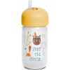 Suavinex fľaštička so slamkou Forest 340 ml žlutá