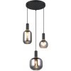 TRIO 319830332 DIVA závesné svietidlo D300mm 3xE27 čierna matná