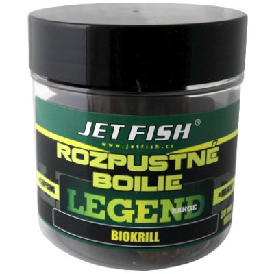JET Fish Legend Range rozpustné boilie 20mm Príchuť: Biosquid