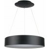 Závesné LED svietidlo okrúhle 30W, 3000K, 2250lm, stmievateľné, čierne VT-32-1D (V-TAC)