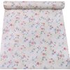 Samolepiace tapety 45 cm x 10 m IMPOL TRADE 9033, ružičky modro-červené na krémovom podklade, Samolepiace tapety