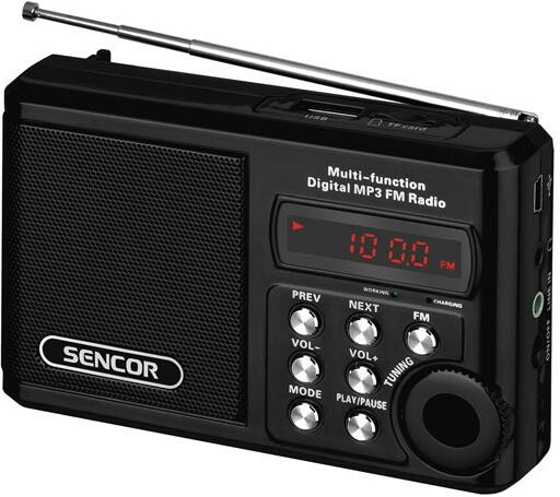 Rádio SENCOR SRD 215B Black