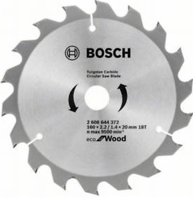 Bosch Eco for Wood 160x2,2/1,4x20 18 zubů 2608644372