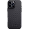 Pitaka Military-Grade Protective MagSafe kryt iPhone 16 Pro Max Black/Grey Twill