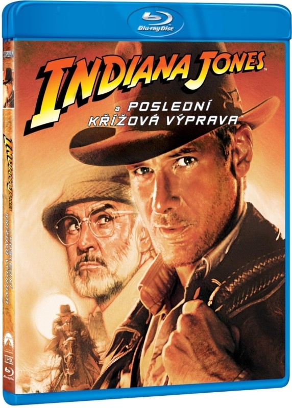 Filmové BLU RAY Paramount Pictures Indiana Jones a poslední křížová výprava (1+1 zdarma) BD