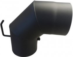 DYMOVÉ KOLENO 120mm HR 90°/1,5MM s klapkou