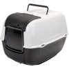Ferplast PRIMA CABRIO toaleta pre mačky, čierna 39,5 x 52,5 x 38 cm