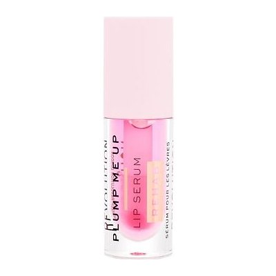 Makeup Revolution London Rehab Plump Me Up Lip Serum tónující a vyživující sérum na rty 4.6 ml odstín Pink Glaze