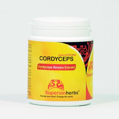 SuperionHerbs Cordyceps Extra Strong 90 kapsúl
