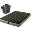 Intex 64778 Nafukovacia matrac s elektrickou pumpou 191×137×25 cm, zelená