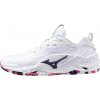 Dámska halová obuv Mizuno Wave Stealth Neo 2 White/Violet Indigo EUR 38