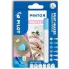 Akrylový popisovač Pilot Pintor, Extra Fine, sada 6 ks, Pastel