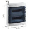 ECOLOGY 36/2x18 (CDN36PT2F/RR) - Plastová rozvodnica na povrch, 36 modulov (2x18), IP65