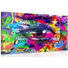 Obraz ľudské oko v pop-art štýle