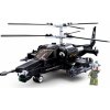 Sluban Model Bricks M38-B0752 Bojový vrtuľník Ka-50 Black Shark