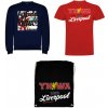 Superfutbal Darčeková sada Liverpool, tričko, mikina, ruksak Tričko: S, Mikina: XXXL