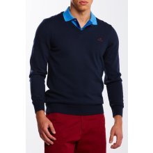 Gant Stretch Cotton Contrast V-neck sveter