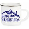 Slovenské Srdce Plechový Hrnček Som Turistka