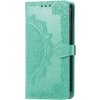 Diárové puzdro na TCL 405/406/408 MEZZO Mandala zelené