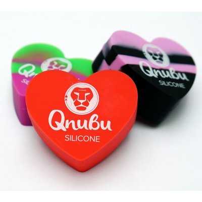 Qnubu Rosin Heart silikonové pouzdro 57 x 50 x 22 mm