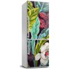 Fototapeta na chladničku Tropické kvety 60x180 cm